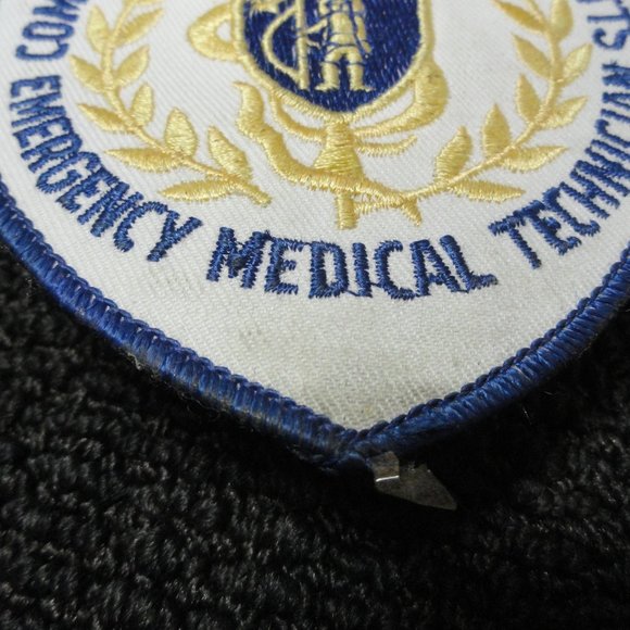 Massachusetts EMT Shoulder patch~state seal~embroidered~Nice - Picture 3 of 5